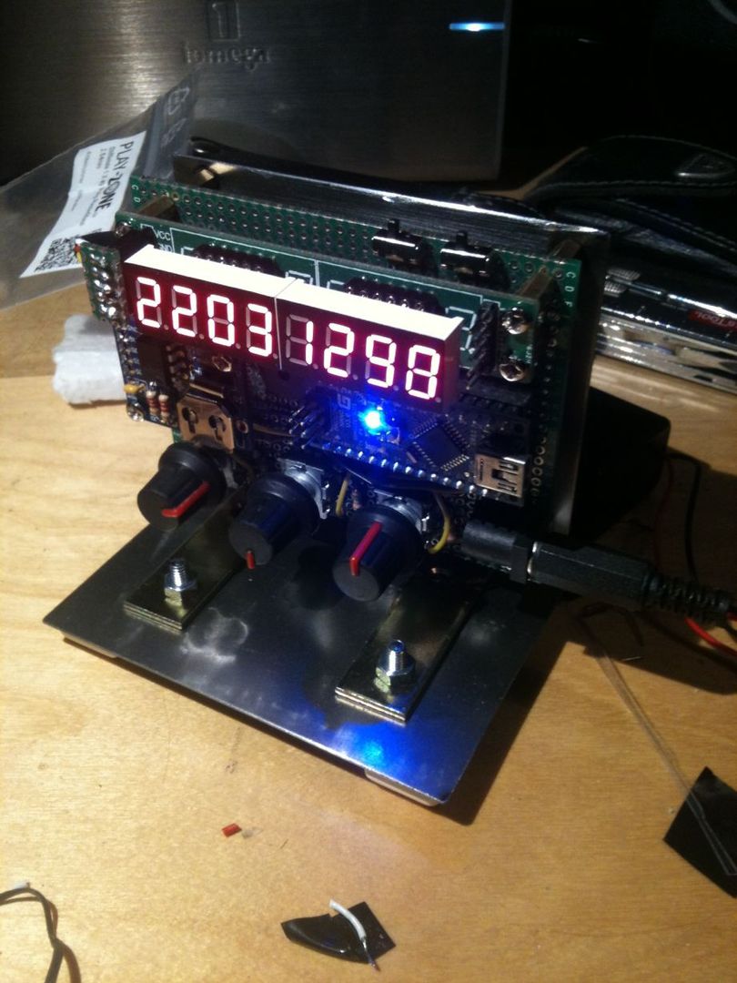 Arduino 7-segment alarm clock thumbnail
